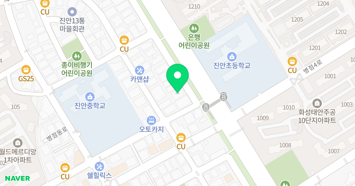 (858-14) 위치 지도 - 경기도 화성시 병점동로134번길 21
