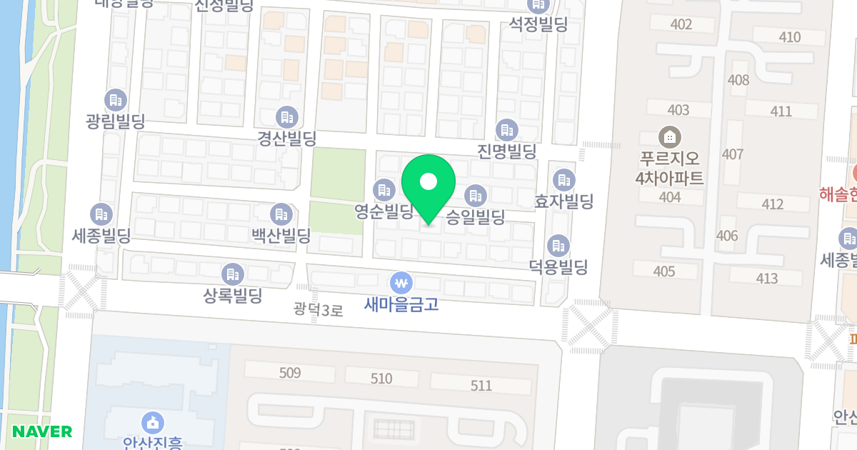 (699-2) 위치 지도 - 경기도 안산시 단원구 다리간2길 70-15