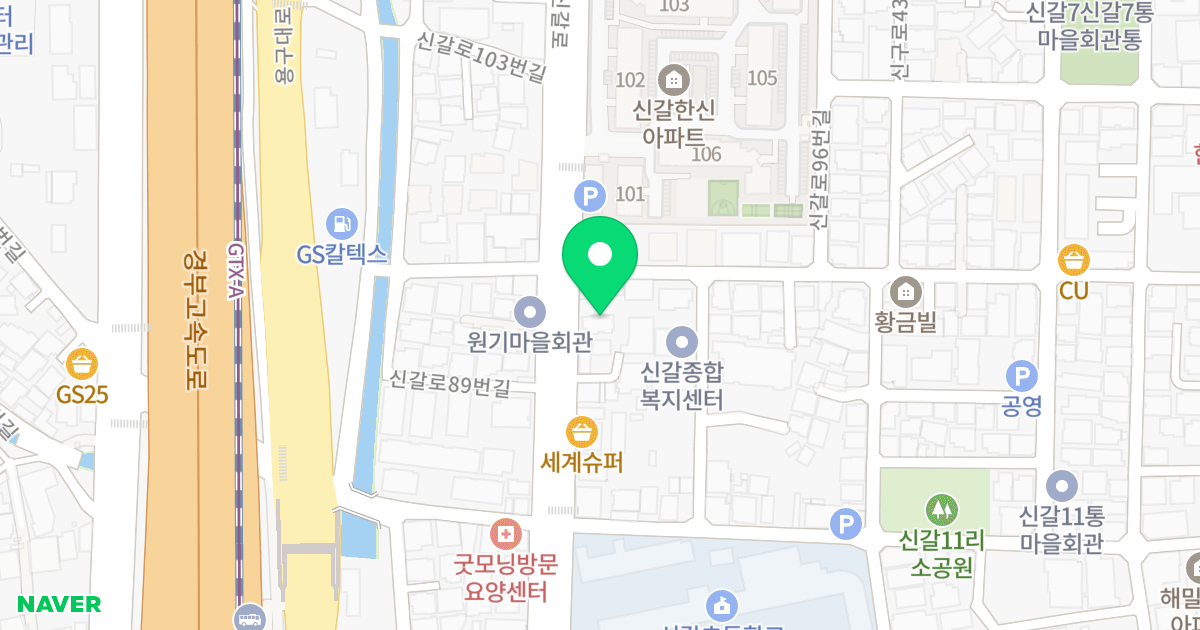 빌폴라리스 위치 지도 - 경기도 용인시 기흥구
