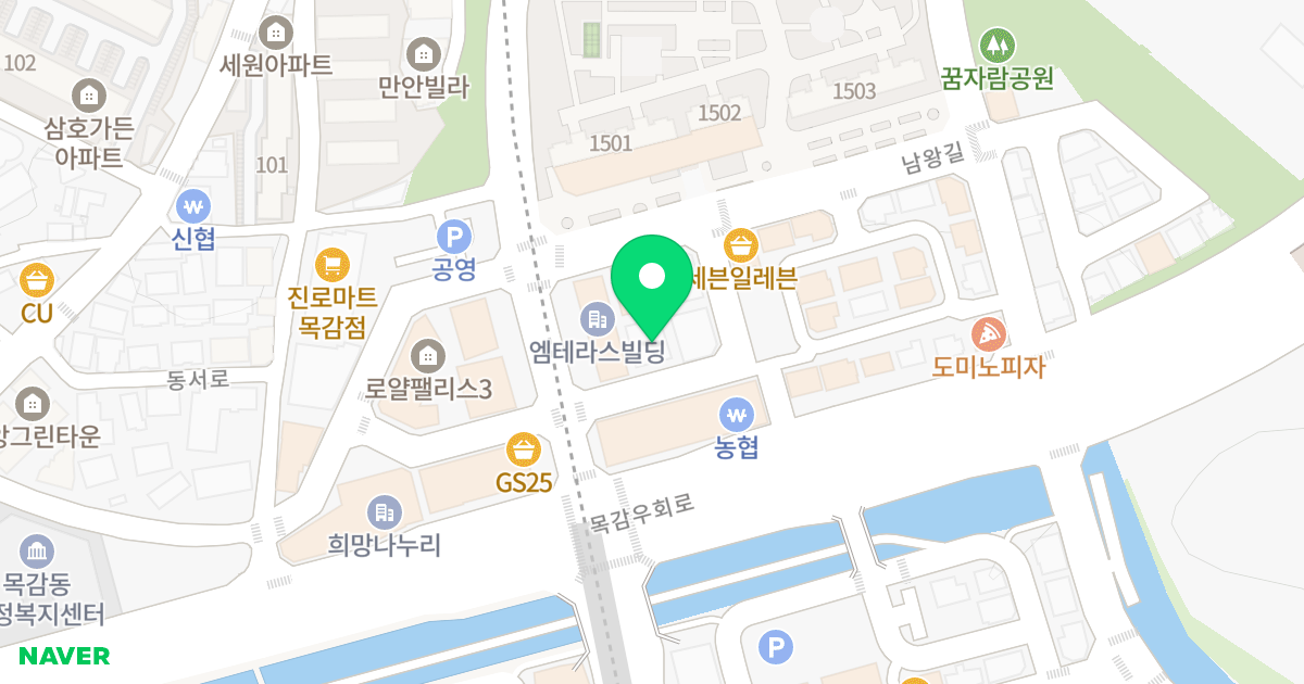 목감의 아침 위치 지도 - 경기도 시흥시 솔고개길 4-5