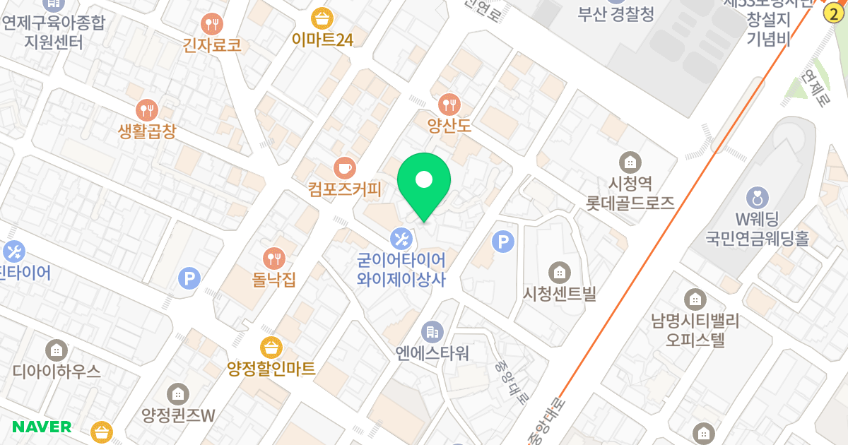 (197-1) 위치 지도 - 부산광역시 부산진구 중앙대로979번길 26-10