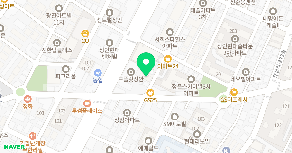 스마트트라움 위치 지도 - 서울특별시 동대문구 장한로26가길 90