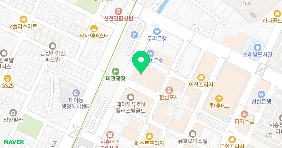 (531-1) 위치 지도 - 경기도 시흥시 비둘기공원4길 9