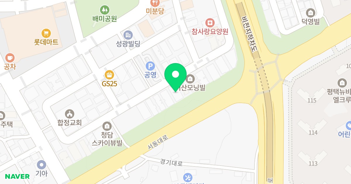 트윈캐슬2 위치 지도 - 경기도 평택시 평택5로34번길 65