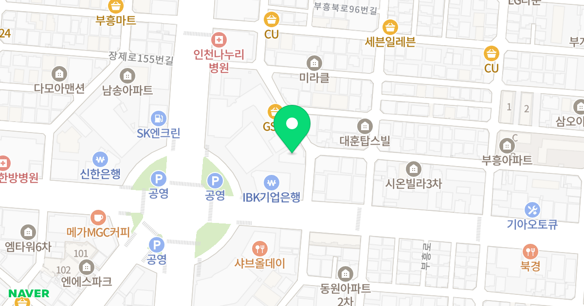 라온밸리온 위치 지도 - 인천광역시 부평구 부흥로359번길 9
