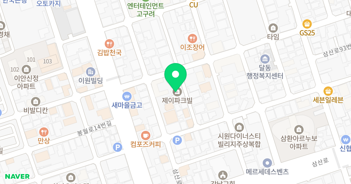 제이파크빌 위치 지도 - 울산광역시 남구 돋질로76번길 24