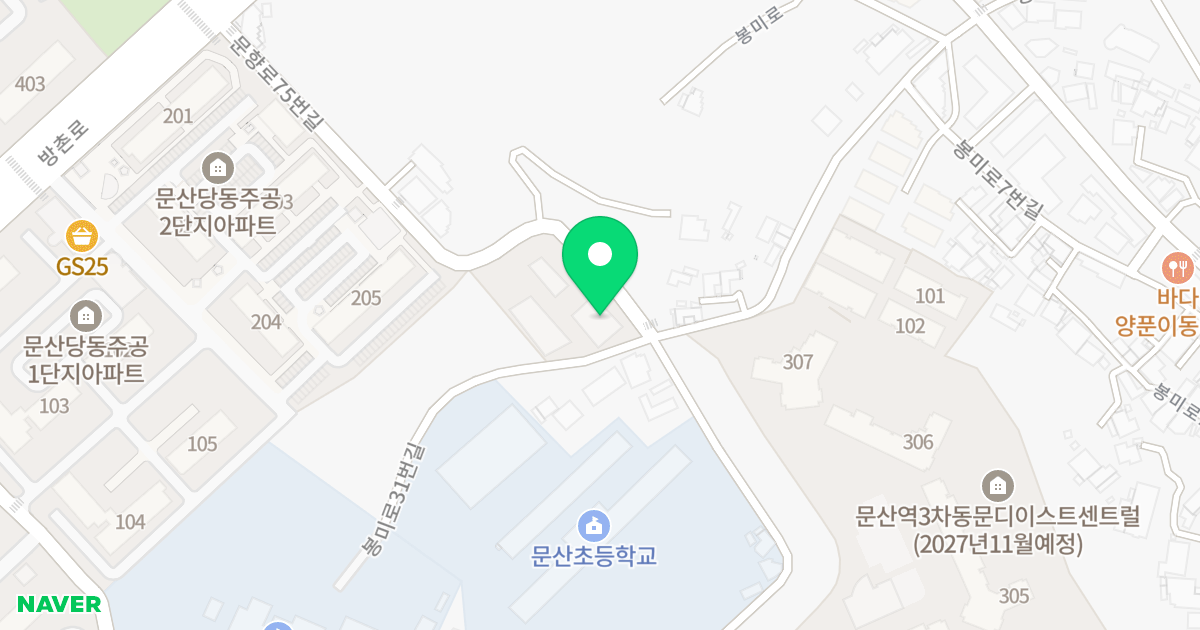 엘리시아 2차 위치 지도 - 경기도 파주시 문산읍 봉미로31번길 48