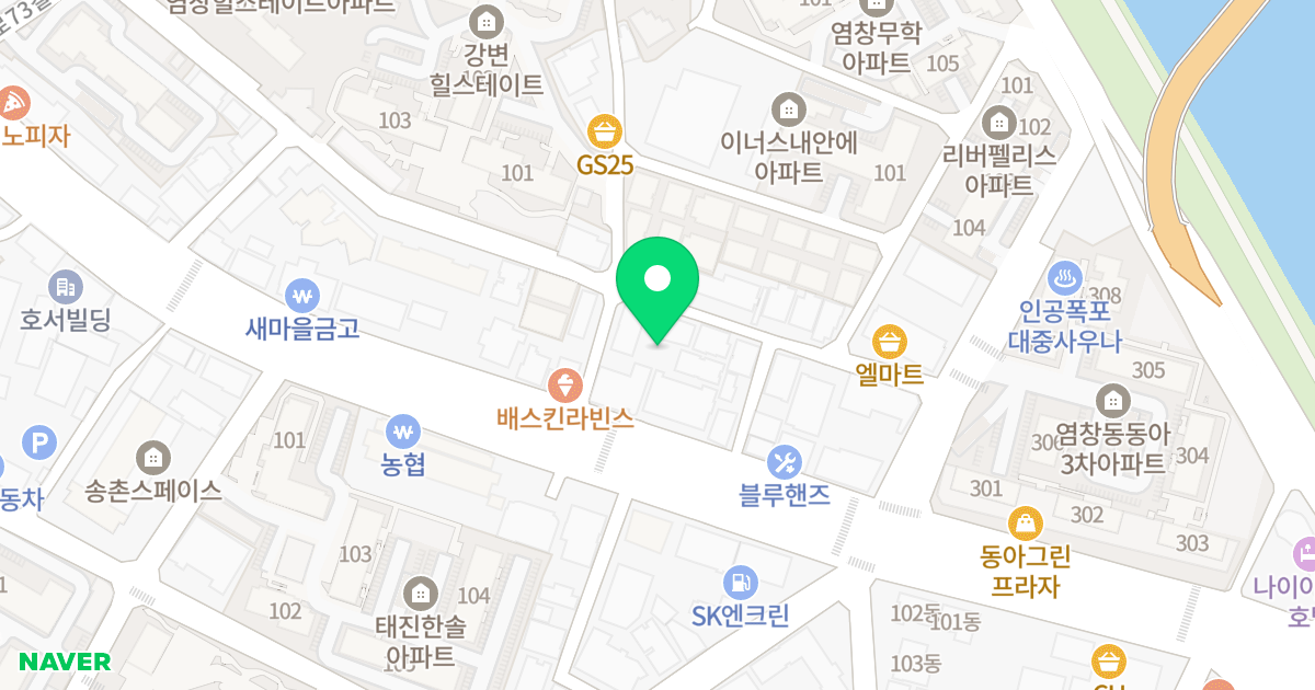 현진파크뷰 위치 지도 - 서울특별시 강서구 양천로75길 8