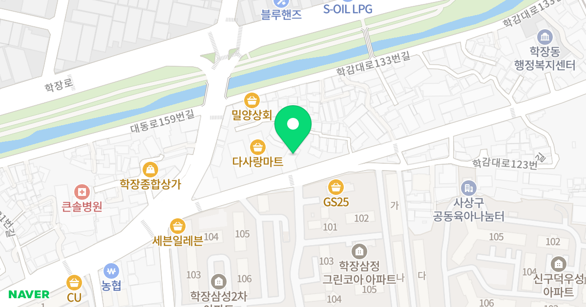 에이케이빌딩 위치 지도 - 부산광역시 사상구 학감대로123번길 68
