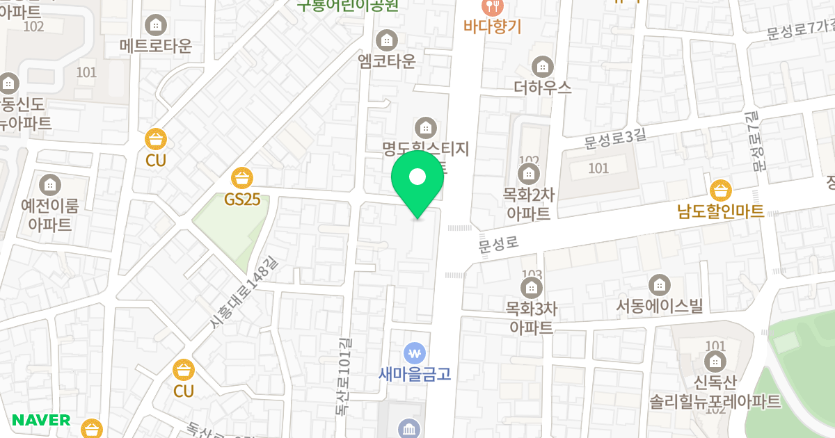 어반팰리스 위치 지도 - 서울특별시 금천구 독산로 329