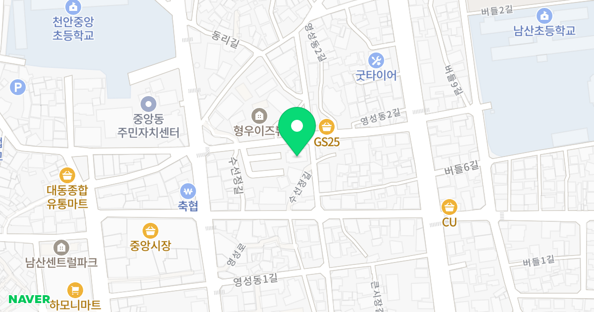 (18-1) 위치 지도 - 충청남도 천안시 동남구 미나릿길 55