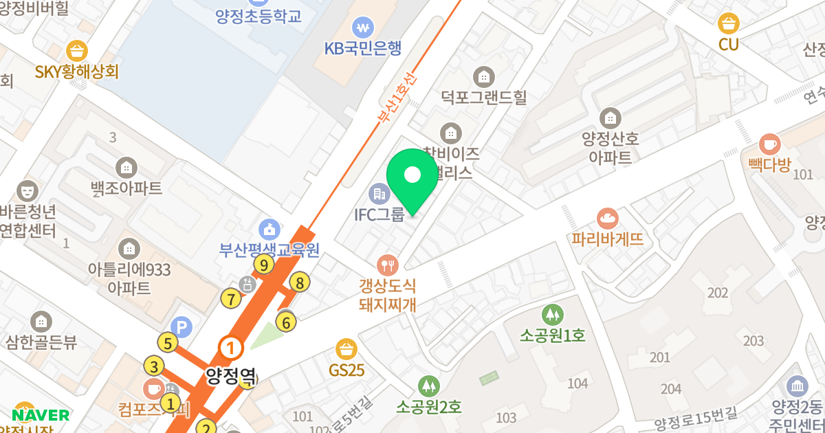 (331-6) 위치 지도 - 부산광역시 부산진구 연수로11번길 9