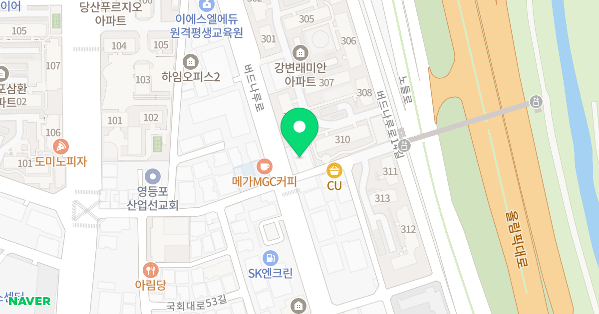 리오팰리스 위치 지도 - 서울특별시 영등포구