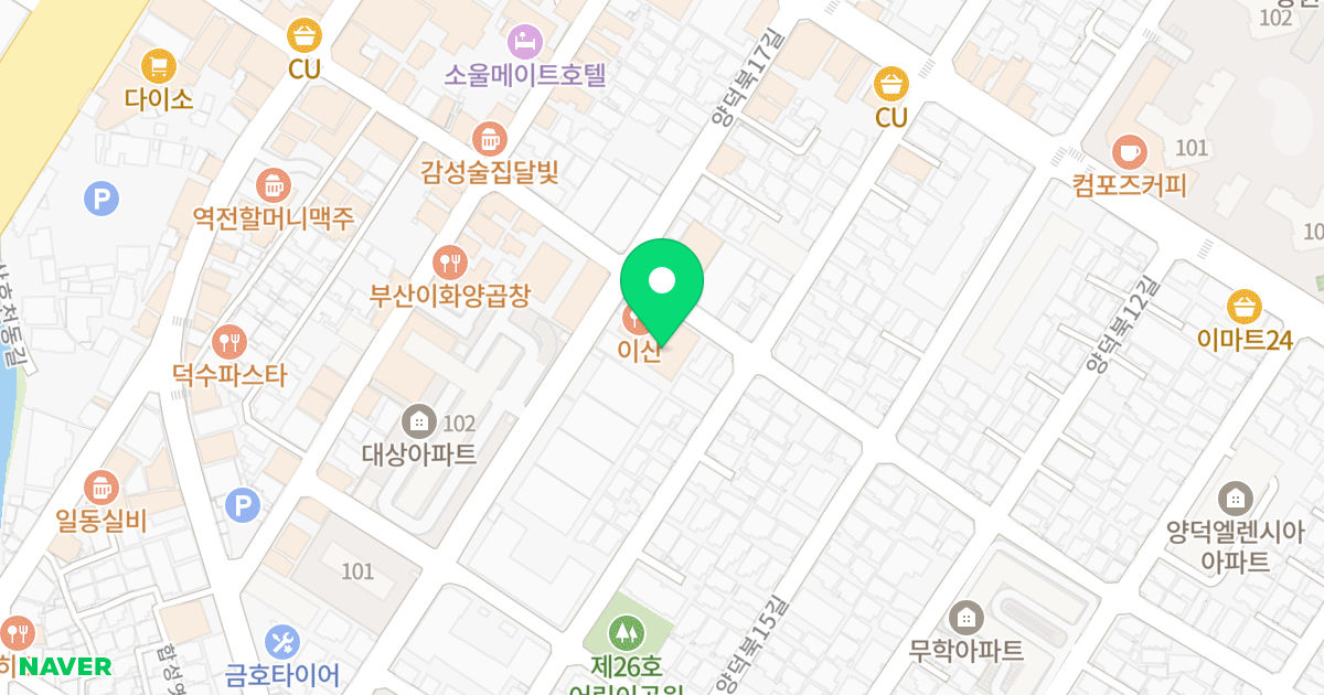 성락오피스텔 위치 지도 - 경상남도 창원시 마산회원구 양덕북4길 56