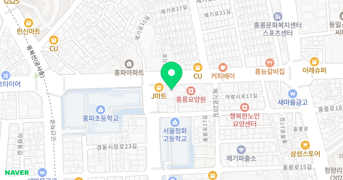 (289-5) 위치 지도 - 서울특별시 동대문구 제기로 68-1