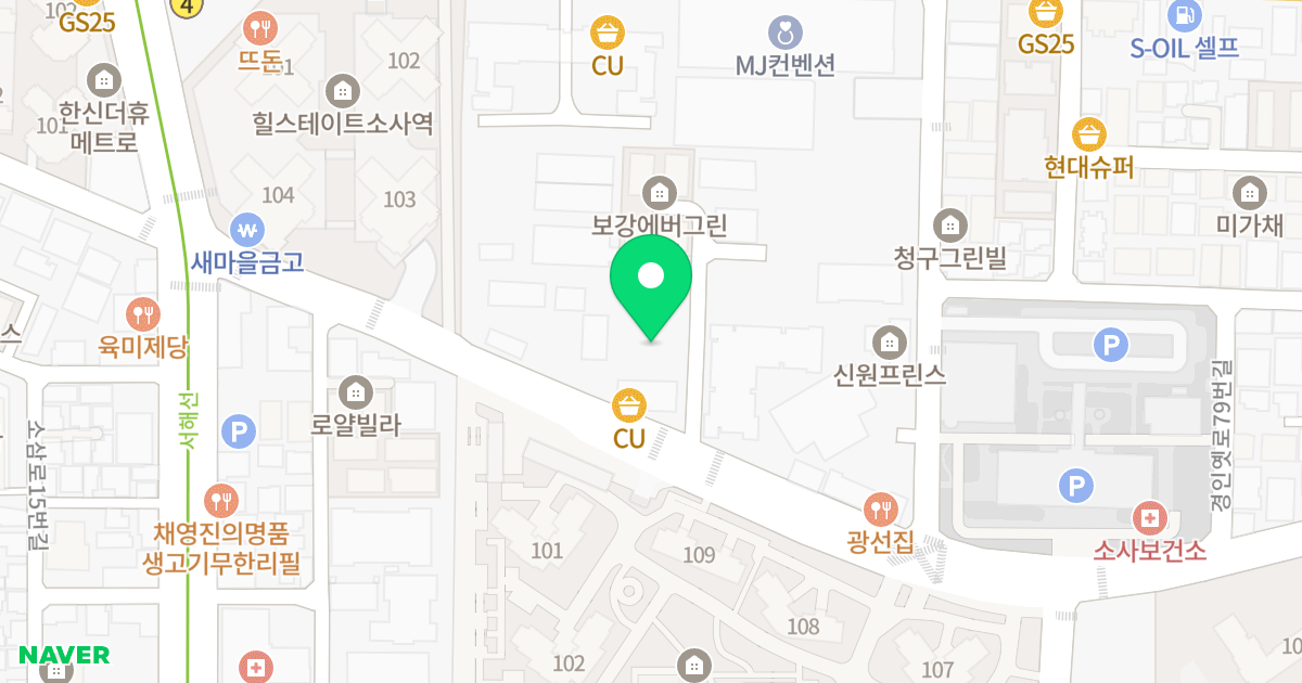 하림골든뷰 2차 위치 지도 - 경기도 부천시 소사구 경인옛로 53