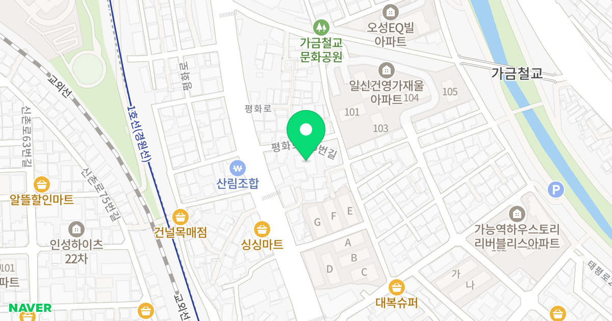 혜성루첸리 위치 지도 - 경기도 의정부시 평화로676번길 10