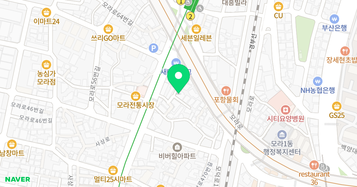 모라시티빌 위치 지도 - 부산광역시 사상구 사상로 488-9