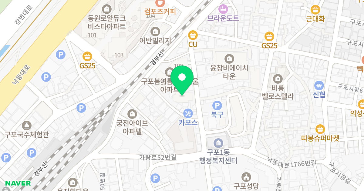 지평웰리브 위치 지도 - 부산광역시 북구 낙동대로1762번길 60