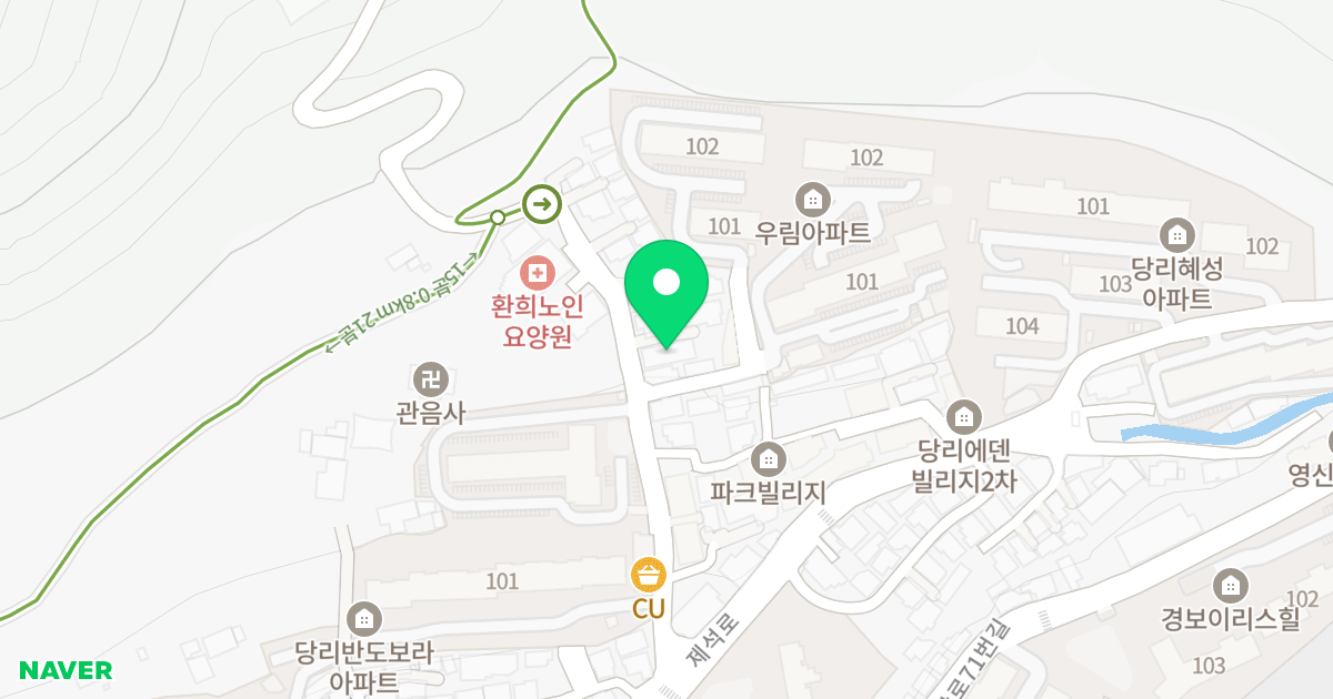 (33-35) 위치 지도 - 부산광역시 사하구 제석로95번길 26-1