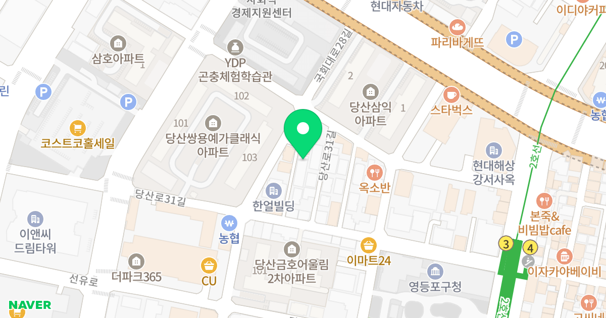 하이캐슬 위치 지도 - 서울특별시 영등포구 당산로31길 22-8