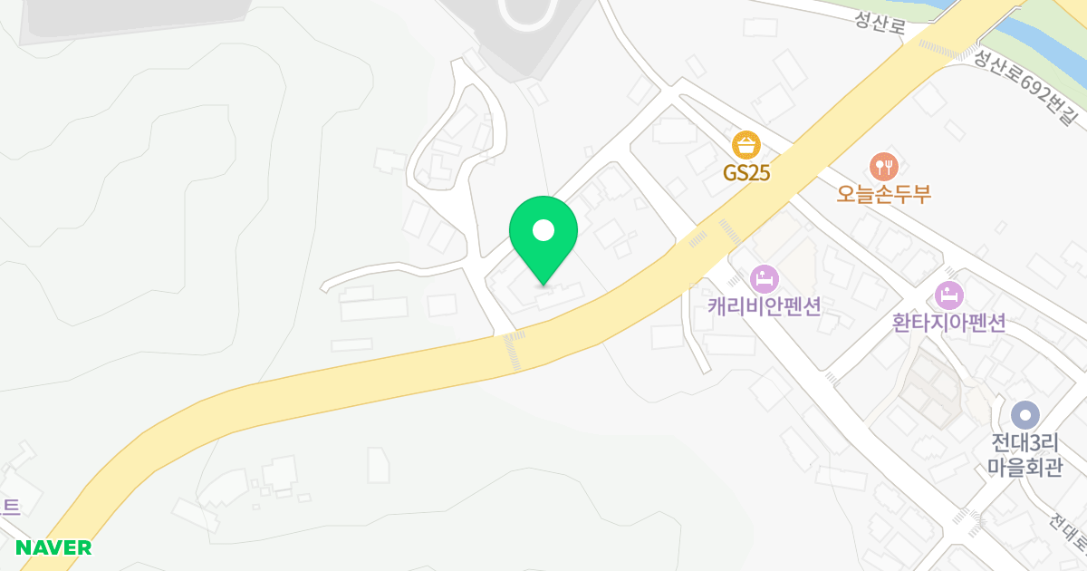 솔빛마을 위치 지도 - 경기도 용인시 처인구 포곡읍