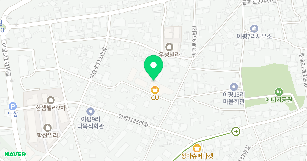 동송팰리스 위치 지도 - 강원특별자치도 철원군 동송읍