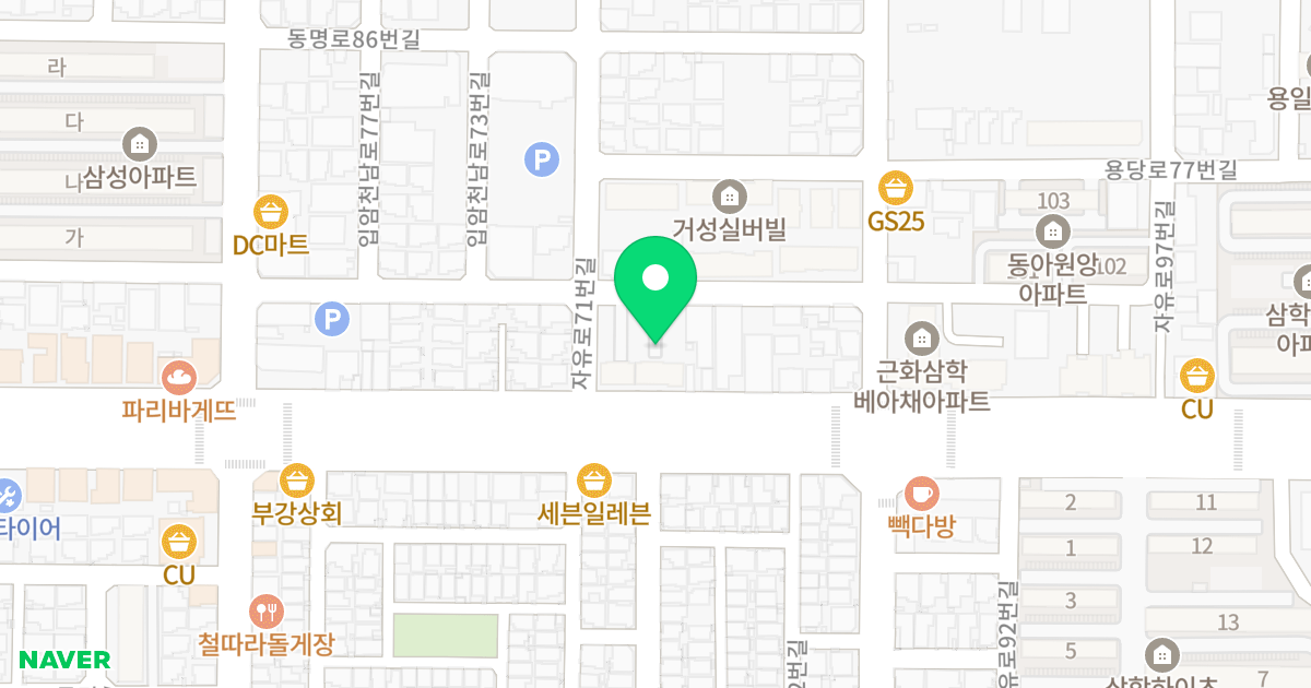 예그리나2 위치 지도 - 전라남도 목포시