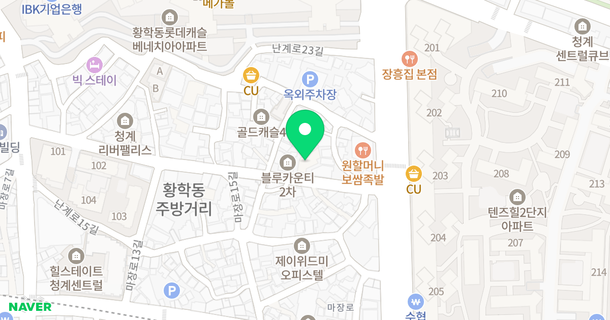 동광팰리스 위치 지도 - 서울특별시 중구