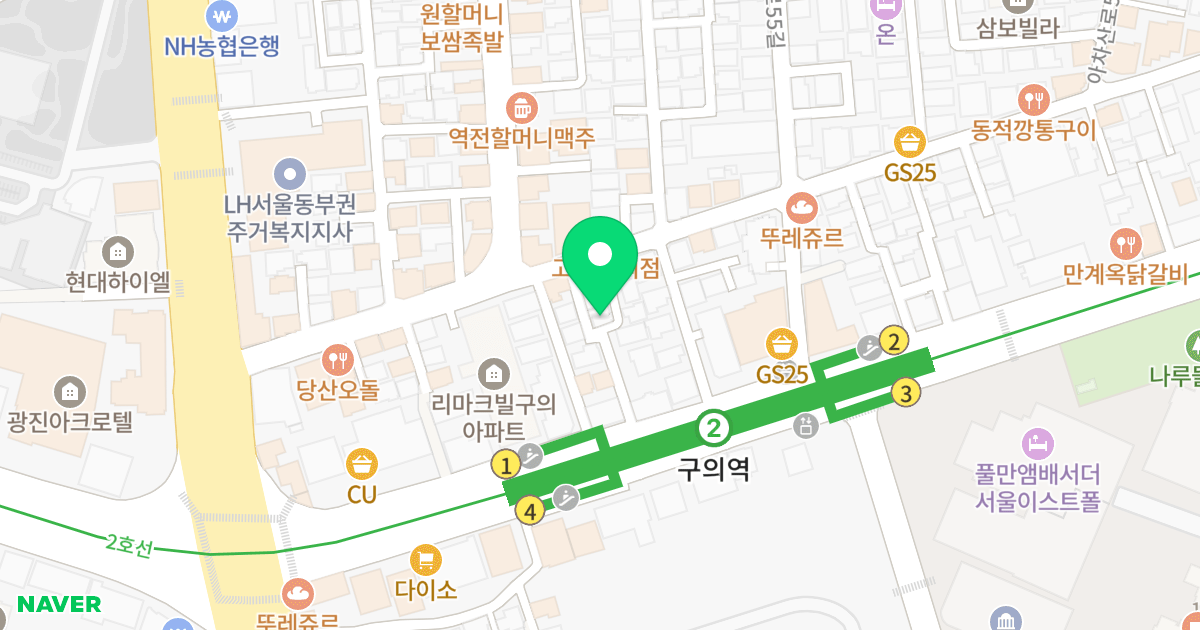 라퓨타 빌딩 위치 지도 - 서울특별시 광진구 자양로18길 34-5