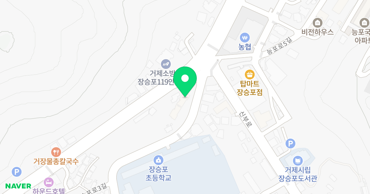 SG펠리체 위치 지도 - 경상남도 거제시 능포로 78