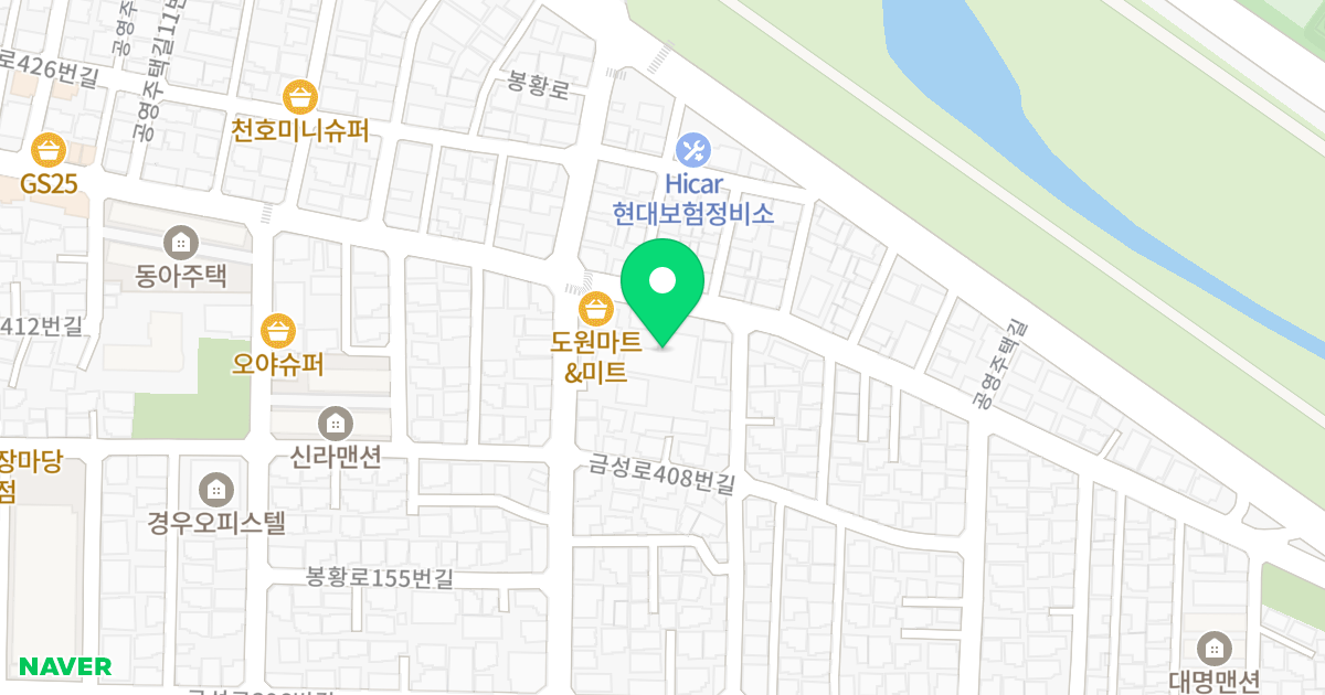 퓨전주거오피스텔 위치 지도 - 경상북도 경주시 공영주택길 36
