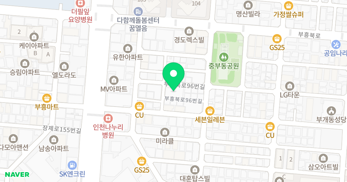 마이팰리스 위치 지도 - 인천광역시 부평구
