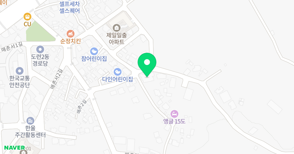 평화마을 3차 오피스텔 위치 지도 - 제주특별자치도 제주시 매촌4길 28
