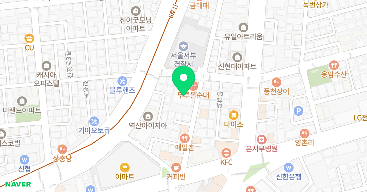 캐스텔가든 위치 지도 - 서울특별시 은평구 은평로9길 13