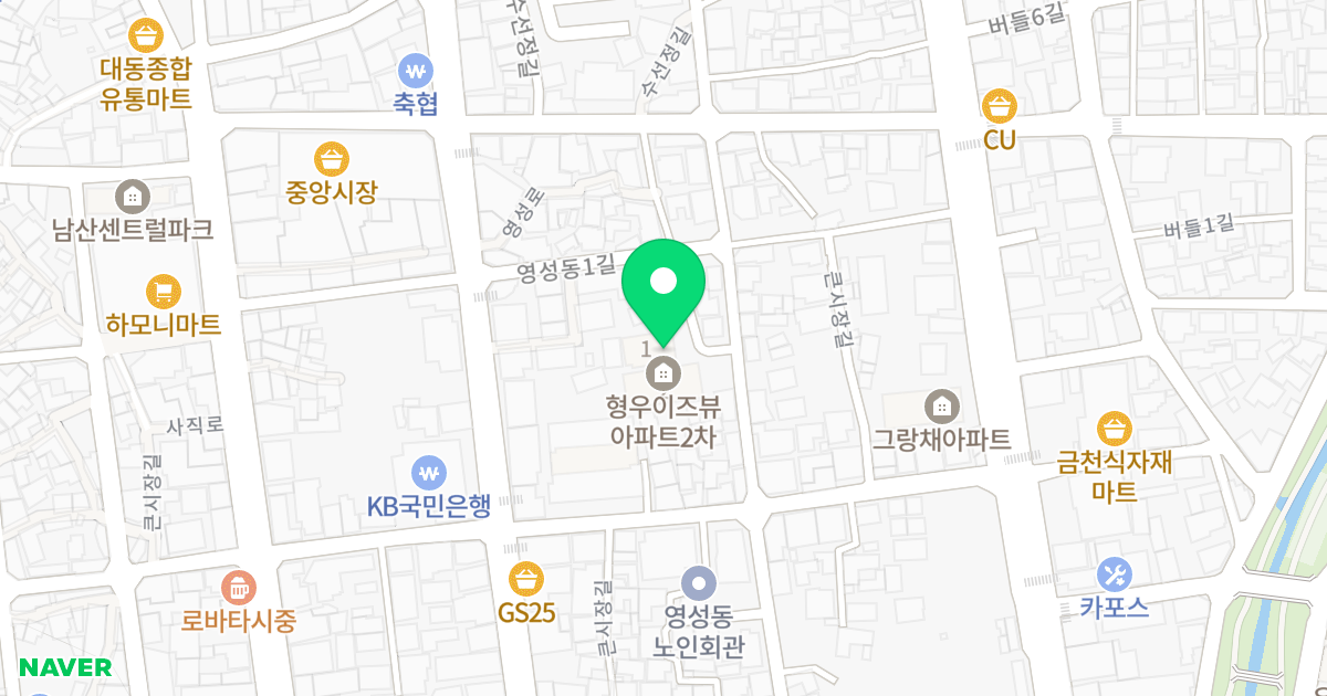 형우이즈뷰아파트2차1동 위치 지도 - 충청남도 천안시 동남구 미나릿길 39-1