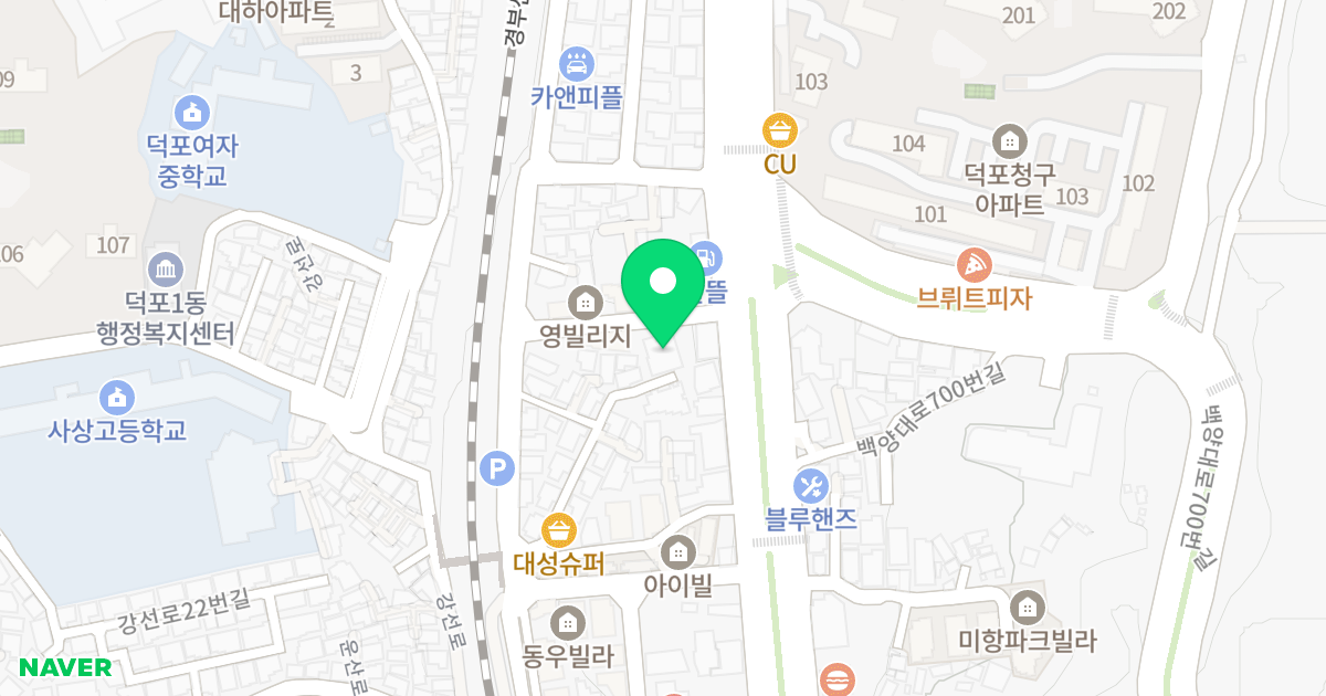 대동레미안 신승빌 위치 지도 - 부산광역시 사상구