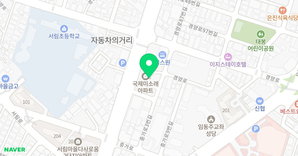(14-2) 위치 지도 - 광주광역시 북구 중가로3번길 25