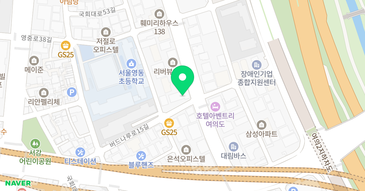 더 실크 위치 지도 - 서울특별시 영등포구 버드나루로15길 2