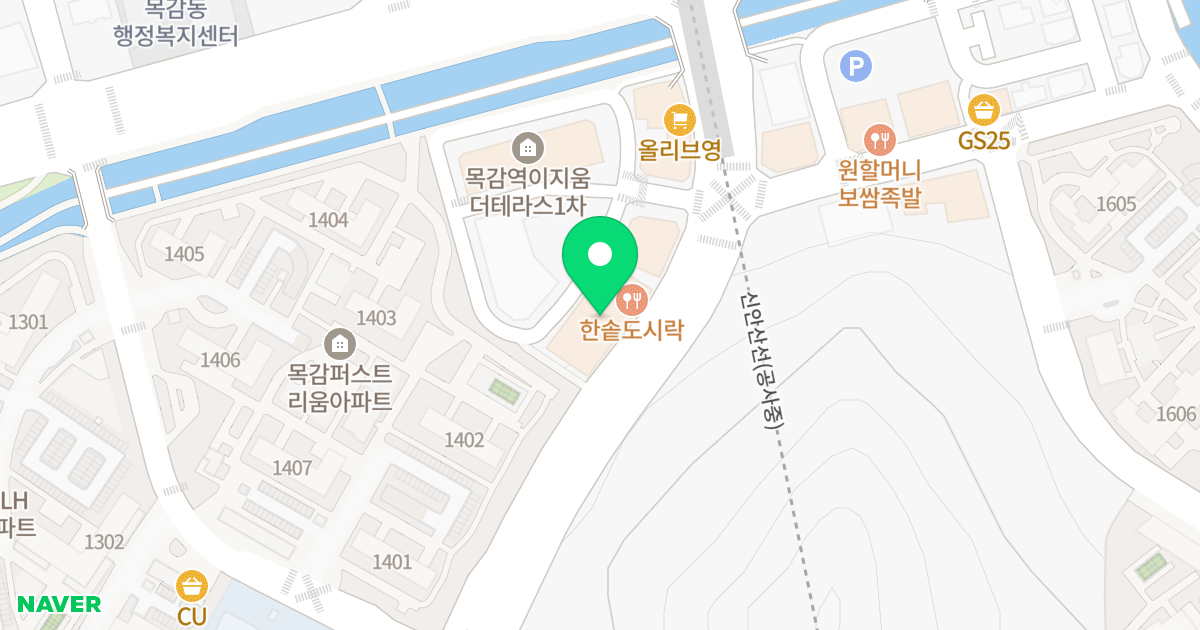 목감역 이지움 더테라스2차 위치 지도 - 경기도 시흥시 목감둘레로 253-7