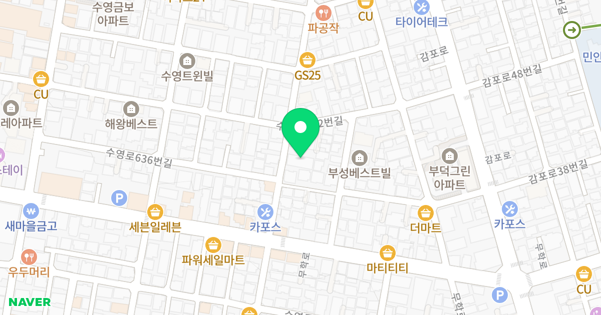트라움하우스 10차 위치 지도 - 부산광역시 수영구 무학로33번길 16