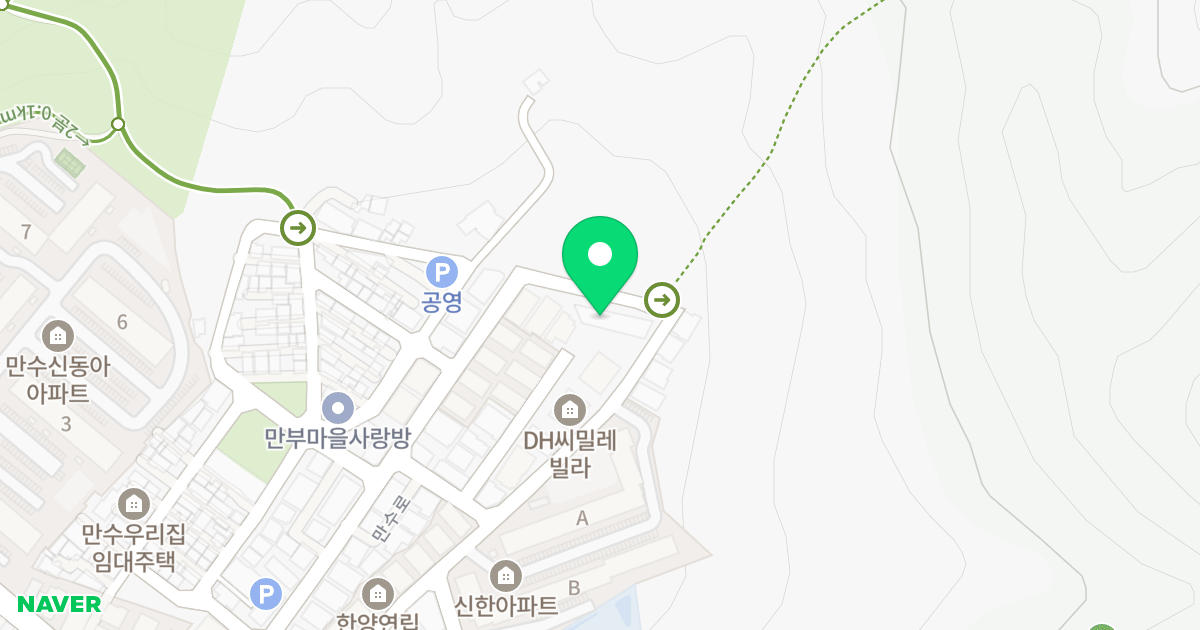 에세르 위치 지도 - 인천광역시 남동구 만수로 140-10
