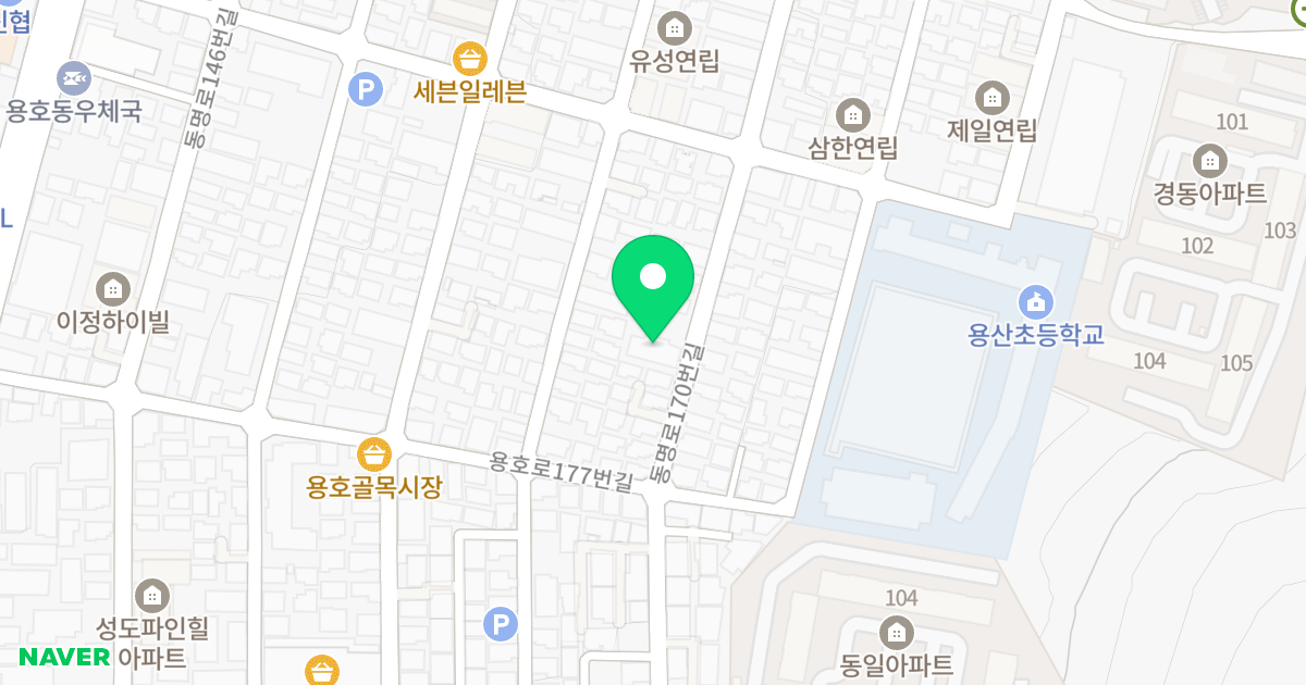 대박타워 위치 지도 - 부산광역시 남구 동명로170번길 56