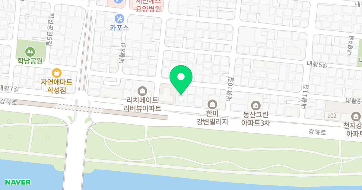 참좋은가 위치 지도 - 울산광역시 중구 내황7길 75