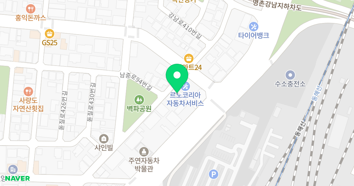 트윈스케어B 위치 지도 - 울산광역시 남구 돋질로446번길 3