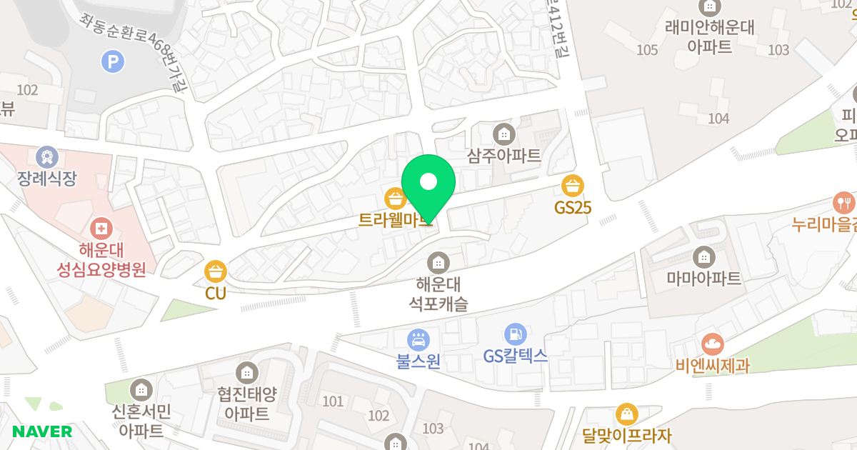 (786-5) 위치 지도 - 부산광역시 해운대구 좌동순환로446번길 16-51