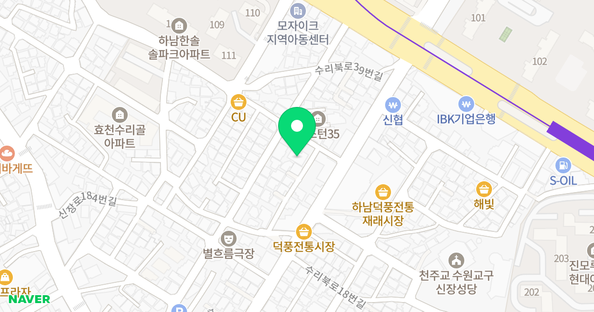 (326-17) 위치 지도 - 경기도 하남시 수리북로27번길 5