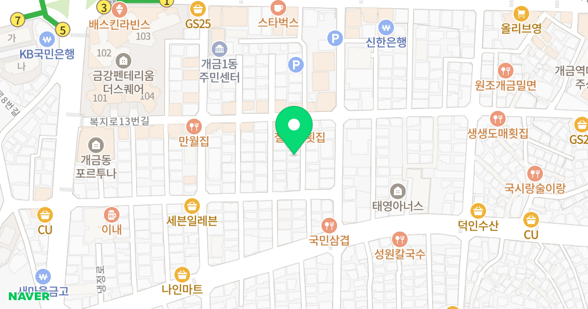 엘림리치빌 위치 지도 - 부산광역시 부산진구 복지로21번길 45-9