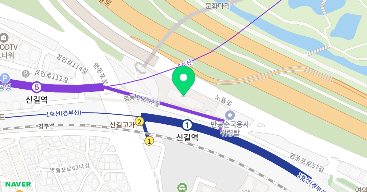 대우 디오빌 골든뷰 오피스텔 위치 지도 - 서울특별시 영등포구 영등포로57길 9