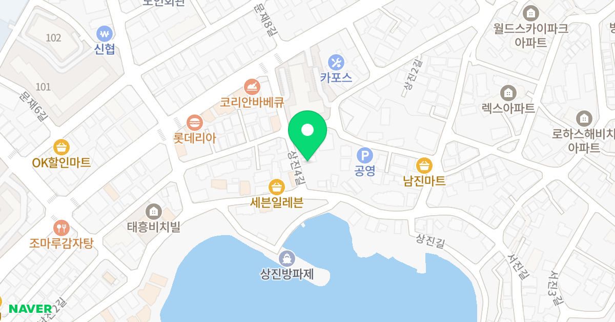 (239-17) 위치 지도 - 울산광역시 동구 상진4길 25-9